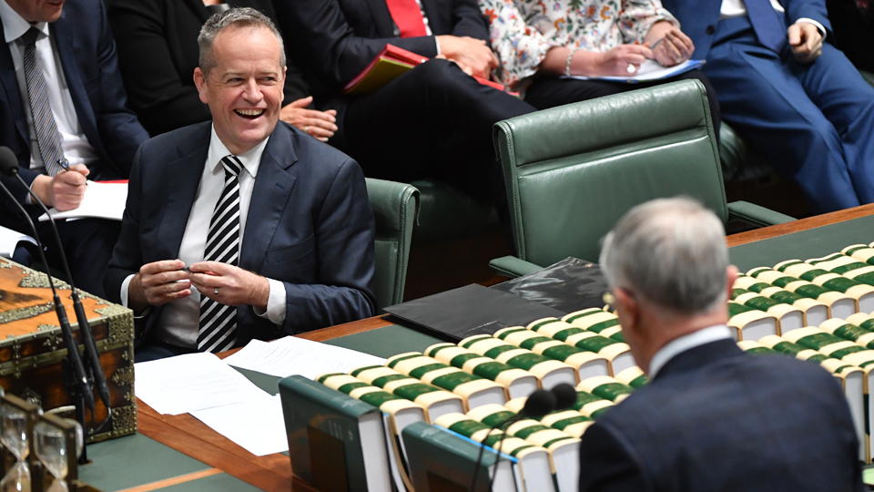 bill shorten question time