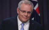 Prime Minister elect Scott Morrison addressing media on Friday.