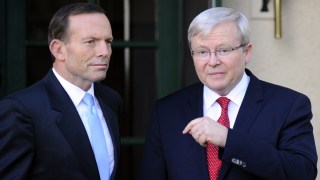 Kevin Rudd slams wrecker Tony Abbott