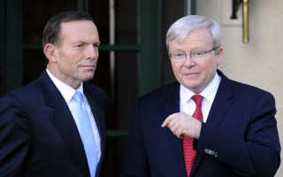 Kevin Rudd slams wrecker Tony Abbott