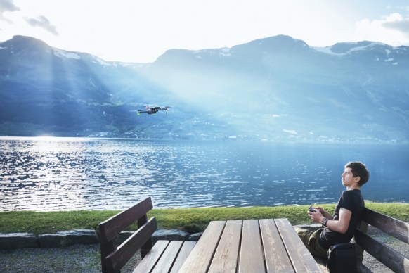 drones tourism