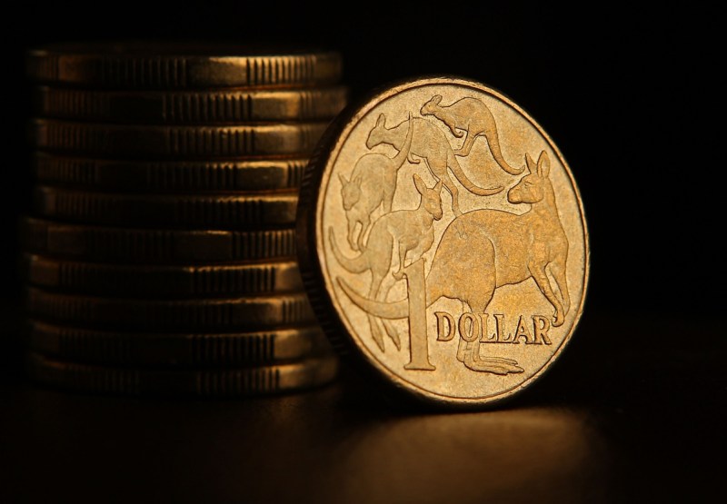 Australian dollar fall