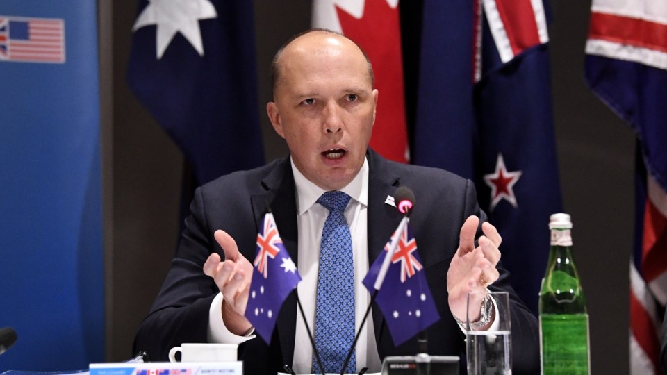 Peter Dutton publicly questioned the mental health of a former Australian Border Force commissioner.