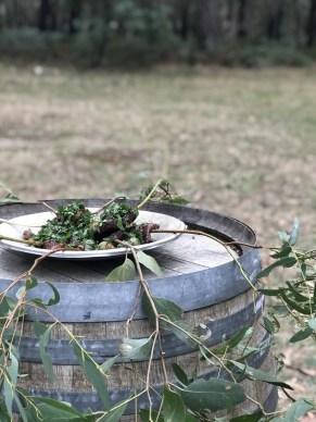 cooking on open fires