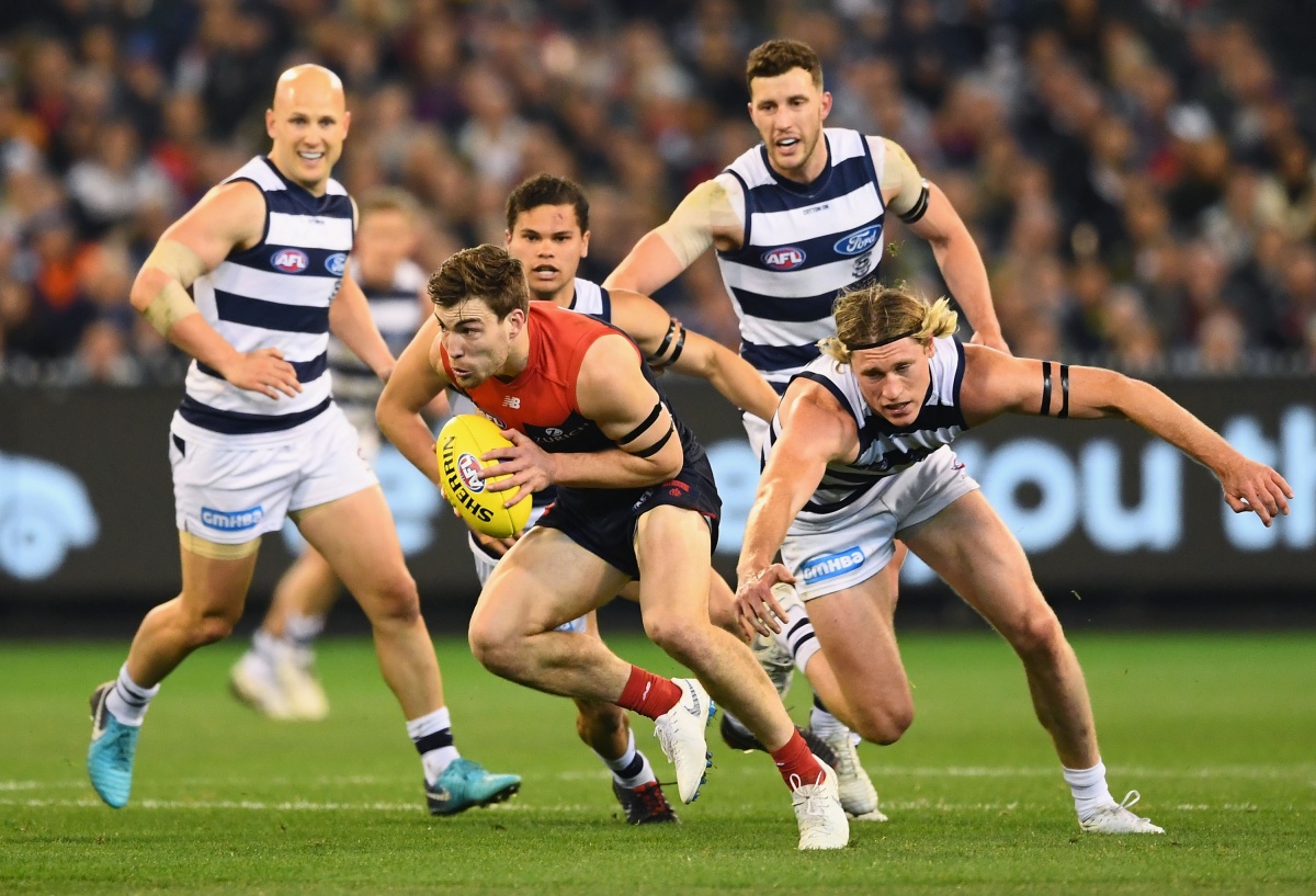 Jack Viney Melbourne Geelong