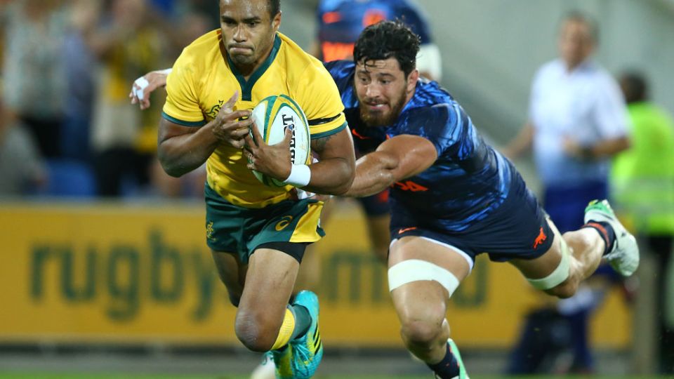 Wallabies Pumas on gold Coast