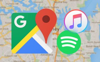 google-maps-spotify-apple-music