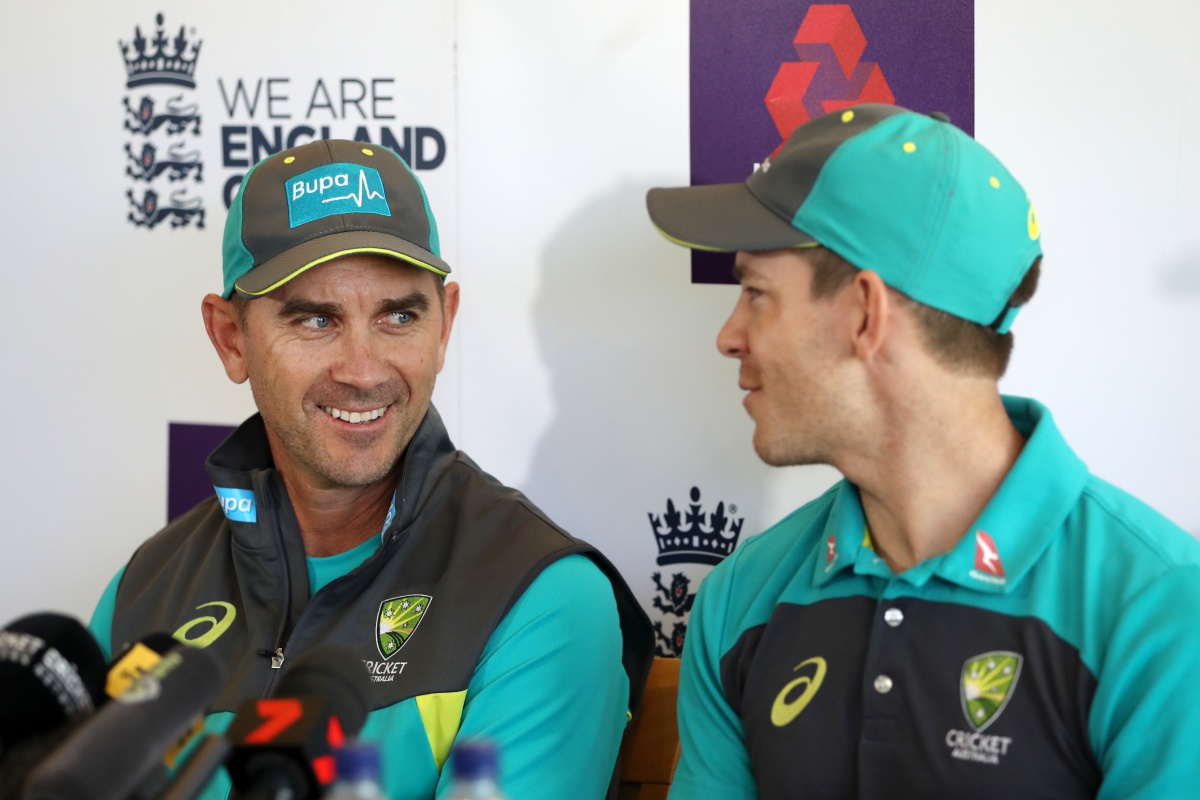 Justin Langer Tim Paine