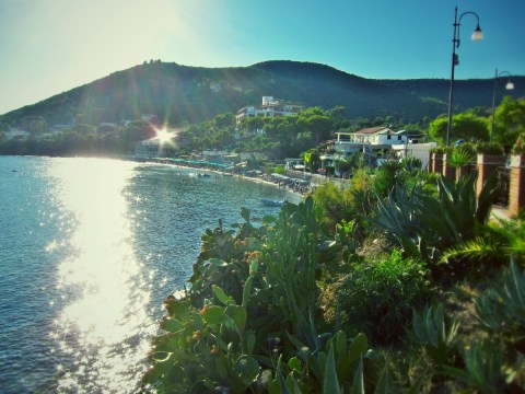 Italy's Cilento coastline. Residents of the village of Pioppi, in Cilento, is said to have the world's best diet.
