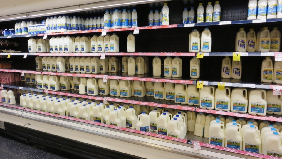 coles milk price rise