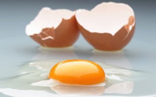 cracked eggs