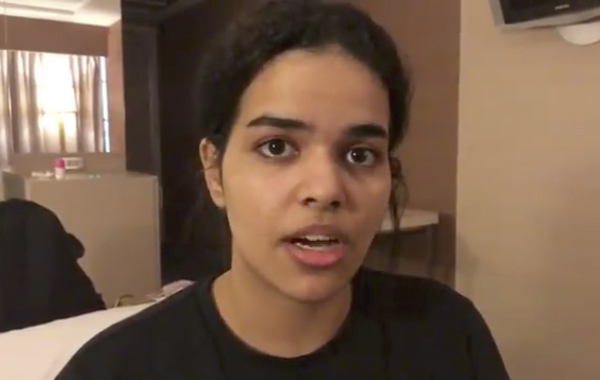 Rahaf Mohammed Alqunun has been found to be a refugee.