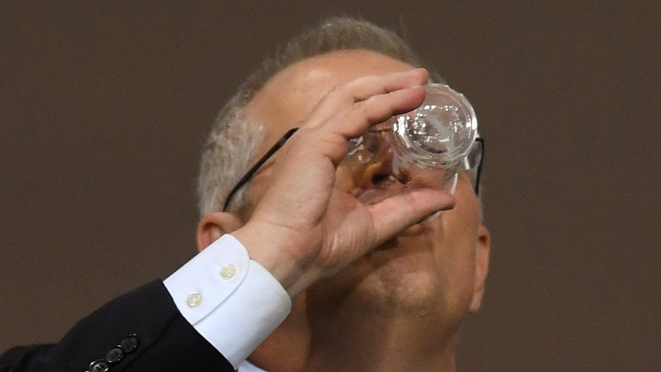 Scott Morrison beer