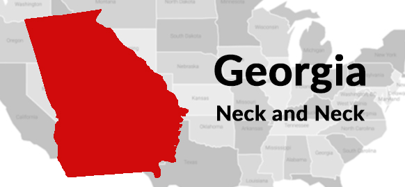 Georgia is a key state in the US midterms.