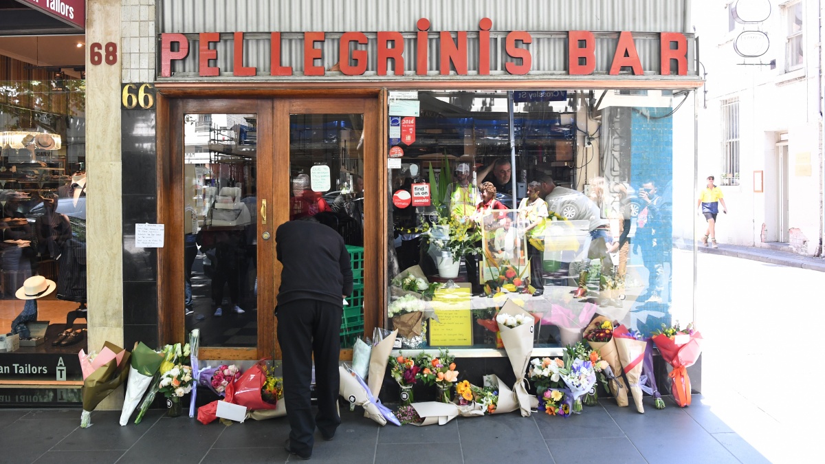 bourke street incident Pellegrinis