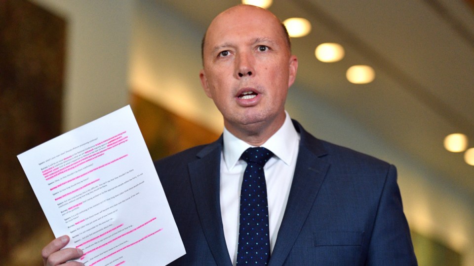 Peter dutton immigration