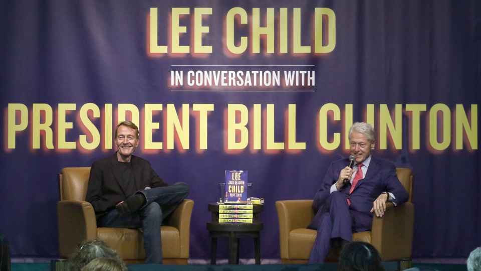 Lee Child Bill Clinton