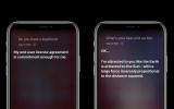 siri on an apple iphone