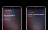 siri on an apple iphone