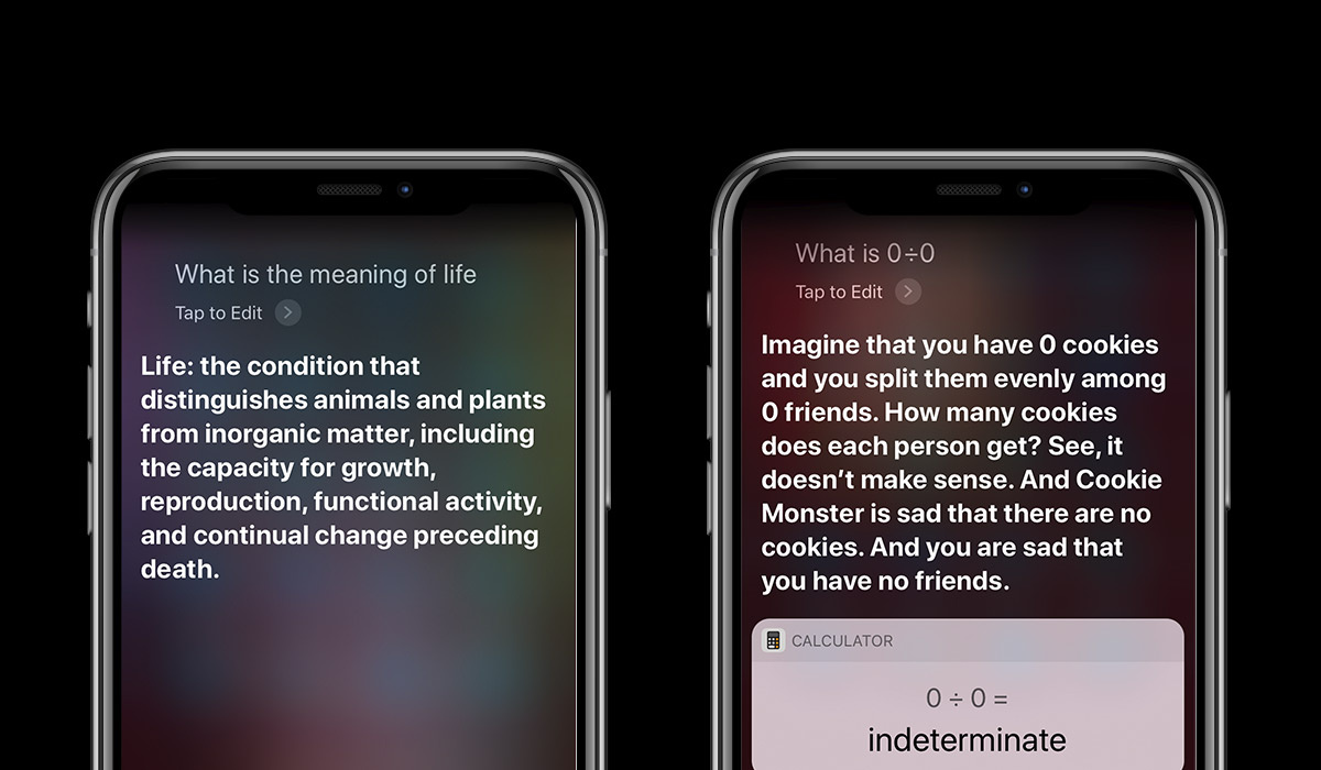 siri on an apple iphone