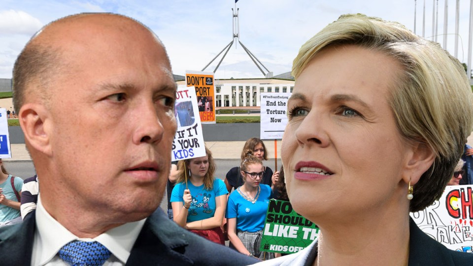 peter dutton tanya Plibersek nauru