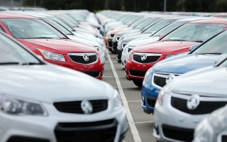 holden sales plunge