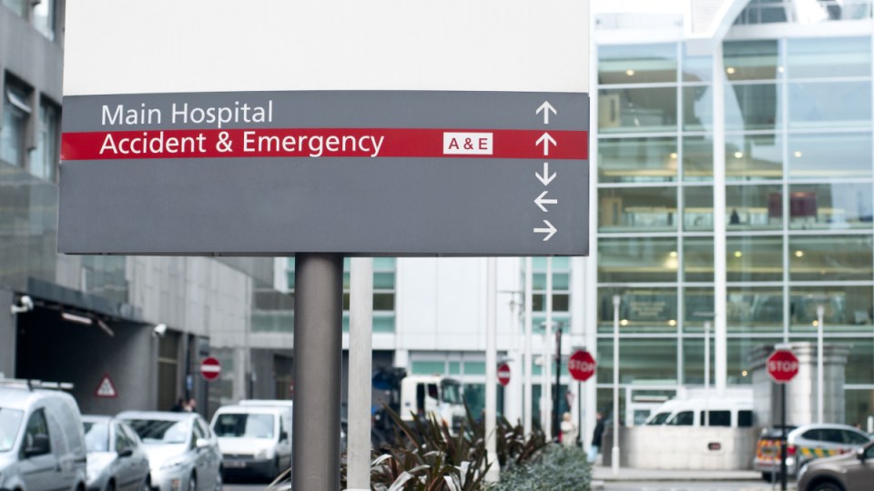hospital car park
