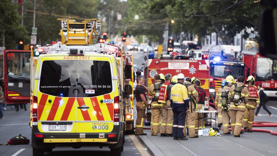 flammable cladding - melbourne apartment builing