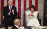 nancy pelosi donald trump clap