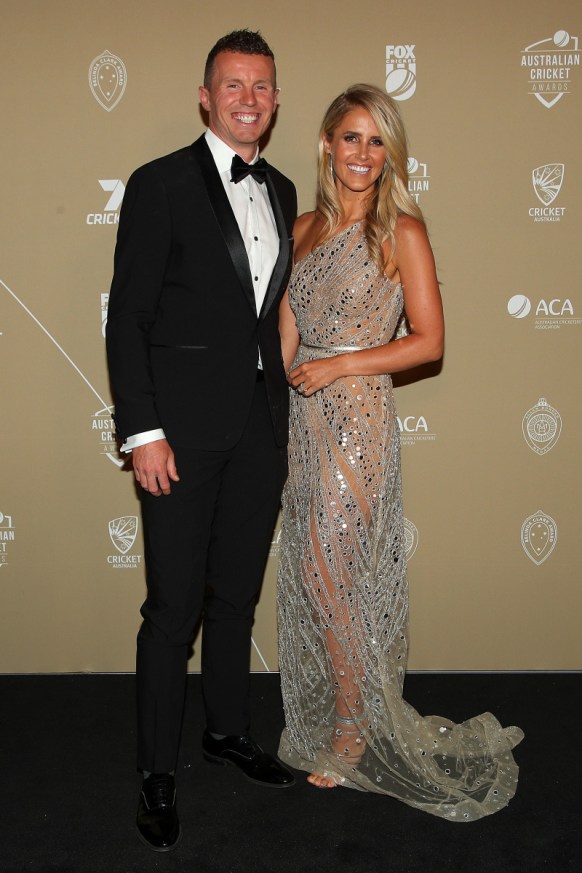 Peter Siddle and Anna Weatherlake