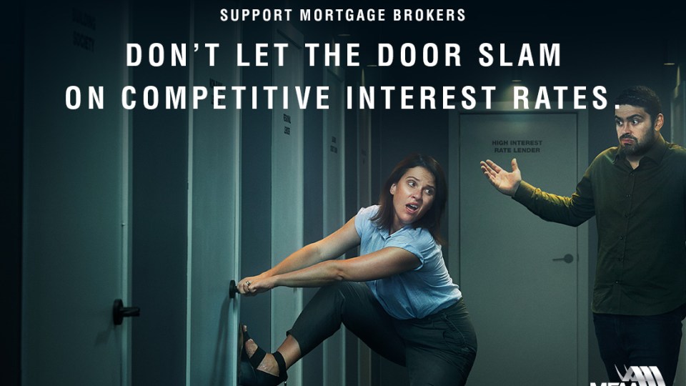 Mortgage broker ad campaign