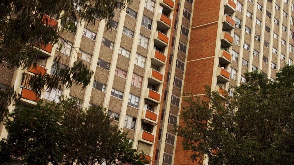 A social housing apartments block.