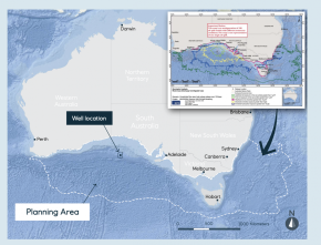 Equinor modelling showing planning for how an oil spill could spread.