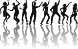 Dance floor kefamine happiness