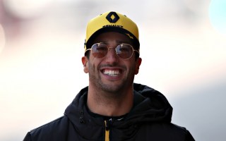 Daniel Ricciardo smiling