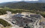 A general view of the Pike River Mine on November 30, 2010 in Greymouth, New Zealand