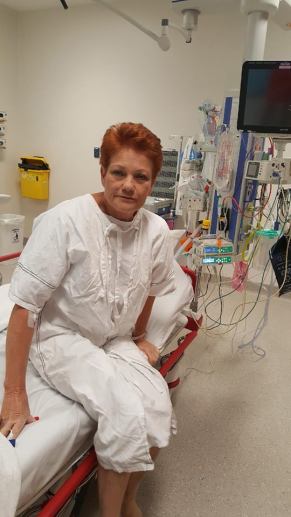 pauline hanson appendicitis