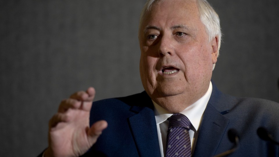 clive palmer wa government