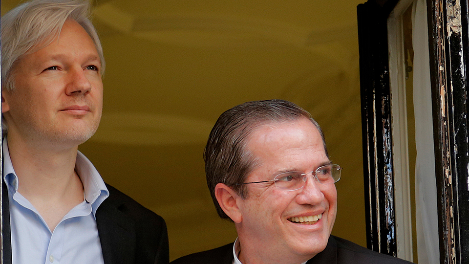 Julian Assange Ecuadorian embassy