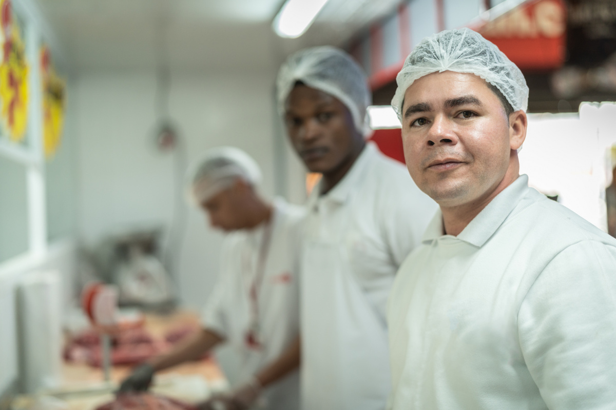 working in an abbatoir