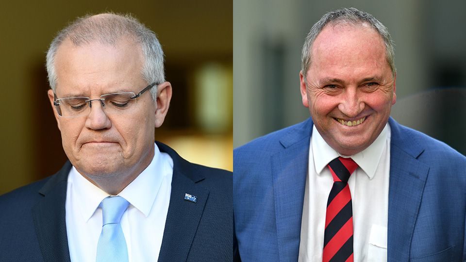 Scott Morrison Barnaby Joyce