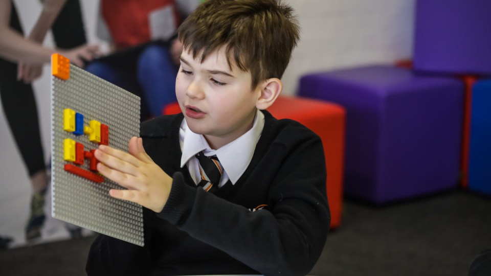 Lego braille bricks