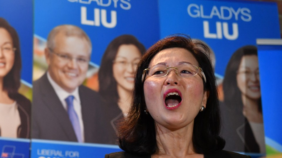 gladys liu josh frydenberg court