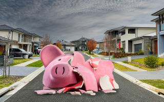 property housing house deposit savings piggy bank