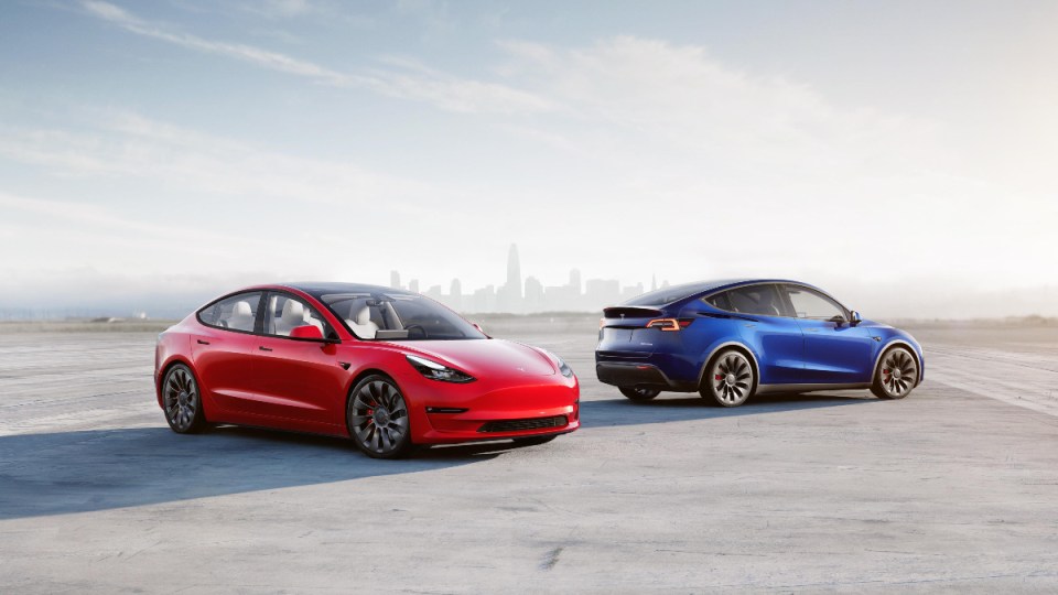 tesla electric vehicle