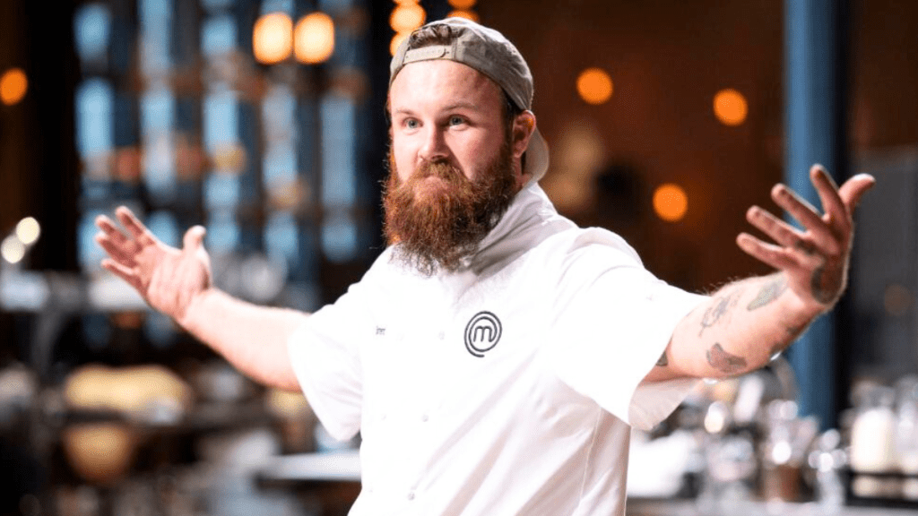 pictured is Masterchef winner Brent Draper