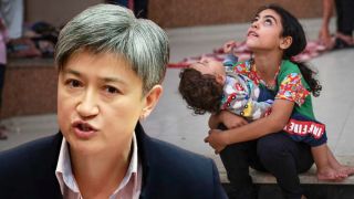 Senator Wong's comments were rounded on by both sides on Monday.