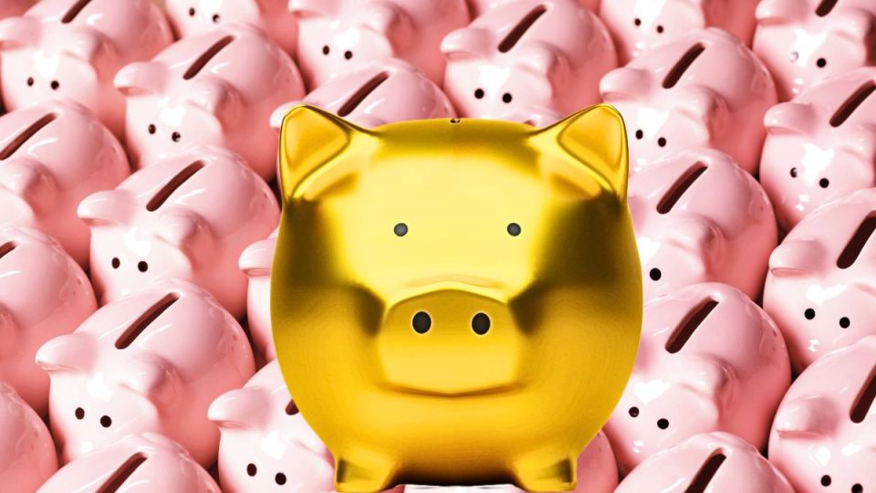 super gold piggy bank EDM