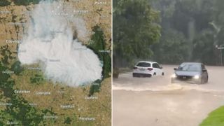 bushfire and flooding