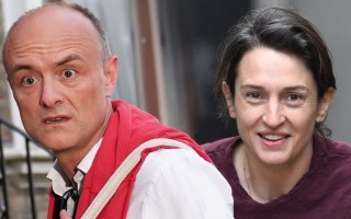 Dominic Cummings and wife Mary Wakefield